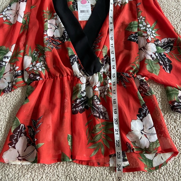 🔸 George 🔸 bright floral blouse - Picture 5 of 6